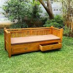 Bangku Bale-Bale Daybed Kayu Jati Minimalis HMJ-BBL 001