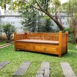 Bangku Bale-Bale Daybed Kayu Jati Minimalis HMJ-BBL 001 - Image 2