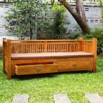 Bangku Bale-Bale Daybed Kayu Jati Minimalis HMJ-BBL 001 - Image 4