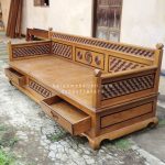 Bangku Bale-Bale Daybed Kayu Jati Minimalis HMJ-BBL 011 - Image 2