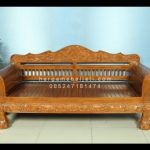 Bangku Bale-Bale Daybed Kayu Jati Ukir HMJ-BBL 007