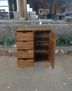 Buffet Kayu Jati Mid Century Style HMJ-BUFT 34 - Image 2
