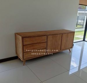 Buffet Kayu Jati Minimalis Retro HMJ-BUFT 32