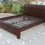 Dipan Ranjang Tempat Tidur Kayu Jati Minimalis Modern HMJ-TTD 21