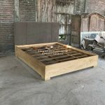 Dipan Tempat Tidur Kayu Jati Minimalis Modern HMJ-TTD 18