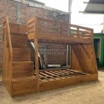 Dipan Tempat Tidur Ranjang Anak Kayu Jati Minimalis HMJ - DAT 001 - Image 2