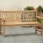 Kursi Bangku Taman Furniture Outdoor Kayu Jati HMJ - FT 002