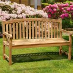 Kursi Bangku Taman Furniture Outdoor Kayu Jati HMJ - FT 003