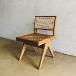 Kursi Cafe Minimalis Kayu Jati x Rotan HMJ-KCF 26