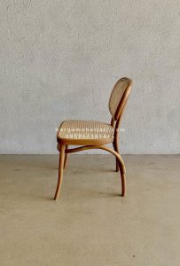 Kursi Cafe Minimalis Kayu Jati x Rotan HMJ-KCF 27 - Image 2