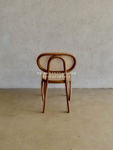 Kursi Cafe Minimalis Kayu Jati x Rotan HMJ-KCF 27 - Image 3