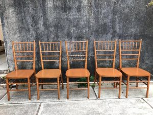 Kursi Cafe Minimalis Tiffany Kayu Jati HMJ-KCF 22