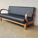 Kursi Sofa 3 Seater Minimalis Kayu Jati HMJ-SKSF 11