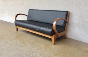 Kursi Sofa 3 Seater Minimalis Kayu Jati HMJ-SKSF 11