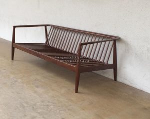 Kursi Sofa 3 Seater Vintage Kayu Jati HMJ-SKSF 10 - Image 2