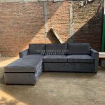 Kursi Sofa Tamu Kayu Jati Custom Design Model L Shape Minimalis HMJ-SKTMU 24