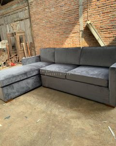 Kursi Sofa Tamu Kayu Jati Custom Design Model L Shape Minimalis HMJ-SKTMU 24 - Image 3