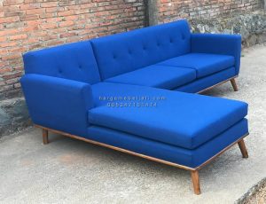 Kursi Sofa Tamu Kayu Jati Custom Design Model L Shape Minimalis HMJ-SKTMU 25 - Image 2