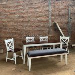 Set Kursi Makan Custom Minimalis Kayu Jati HMJ-SKMKN 22