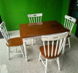 Set Kursi Makan Minimalis Kayu Jati HMJ-SKMKN 19
