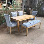 Set Kursi Makan Minimalis Kayu Jati HMJ-SKMKN 23