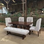 Set Kursi Makan Minimalis Kayu Jati HMJ-SKMKN 25