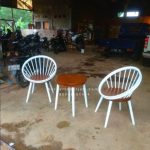 Set Kursi Teras Minimalis Kayu Jati HMJ-SKTRS 11