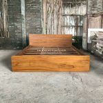 Tempat Tidur Kayu Jati Minimalis 2 Laci HMJ-TTD 19 - Image 3