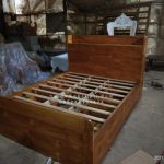 Tempat Tidur Kayu Jati Minimalis 4 Laci HMJ-TTD 16