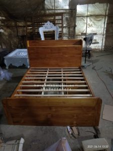 Tempat Tidur Kayu Jati Minimalis 4 Laci HMJ-TTD 16 - Image 3