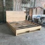 Tempat Tidur Kayu Jati Minimalis 4 Laci HMJ-TTD 17 - Image 3