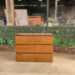 Buffet 6 Laci Kayu Jati Minimalis HMJ-BUFT 35