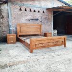 Dipan Ranjang Tempat Tidur Kayu Jati Minimalis Modern HMJ-TTD 30 - Image 3