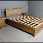 Dipan Ranjang Tempat Tidur Kayu Jati Minimalis Modern HMJ-TTD 32