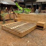 Dipan Ranjang Tempat Tidur Kayu Jati Minimalis Modern HMJ-TTD 33 - Image 2