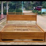 Dipan Ranjang Tempat Tidur Kayu Jati Minimalis Modern HMJ-TTD 34