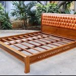 Dipan Ranjang Tempat Tidur Kayu Jati Minimalis Modern HMJ-TTD 39
