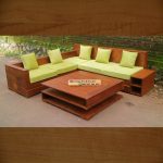 Kursi Sofa Tamu Kayu Jati Custom Design Model L Shape Minimalis HMJ-SKTMU 27 - Image 2