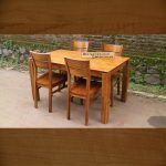 Set Kursi Makan Minimalis Kayu Jati HMJ-SKMKN 26 - Image 3