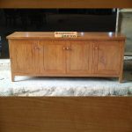 Buffet Minimalis 4 Pintu Kayu Jati HMJ-BUFT 37