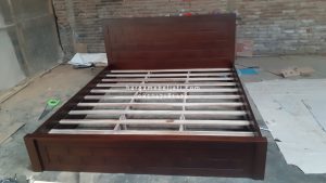 Dipan Ranjang Tempat Tidur Kayu Jati Minimalis HMJ-TTD 57 - Image 2