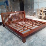 Dipan Ranjang Tempat Tidur Kayu Jati Minimalis HMJ-TTD 60