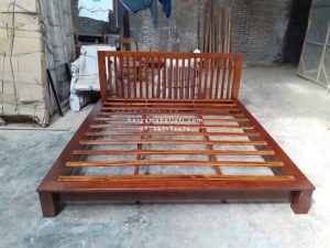 Dipan Ranjang Tempat Tidur Kayu Jati Minimalis HMJ-TTD 60 - Image 2