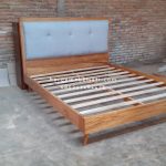 Dipan Ranjang Tempat Tidur Kayu Jati Scandinavian Style HMJ-TTD 53