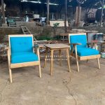 Set Kursi Teras Minimalis Kayu Jati Retro Style HMJ-SKTRS 12 - Image 3