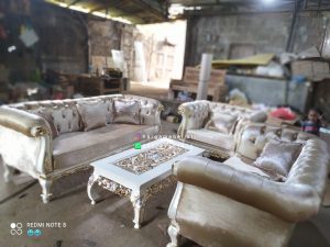 Set Kursi Sofa Tamu Klasik Ukir Mewah HMJ-SKTMU 28