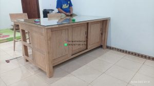 Set Kursi Makan Minimalis Finishing Rustik Kayu Jati Berkualitas HMJ-SKMKN 30 - Image 3