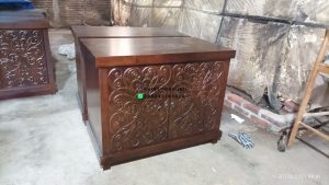 Buffet Klasik Ukir 2 Pintu Kayu Jati TPK HMJ-BUFT 38