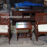 Set Kursi Teras Roda Klasik Ukir Kayu Jati HMJ-SKATRS 13