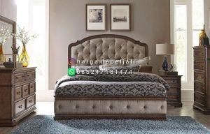 Dipan Ranjang Tidur Sofa Kayu Jati Minimalis HMJ-TTD 62 - Image 2